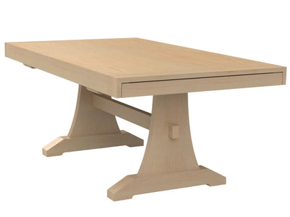 Mitered Dining Table with Shaker Base