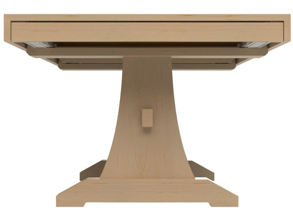 Mitered Dining Table with Shaker Base