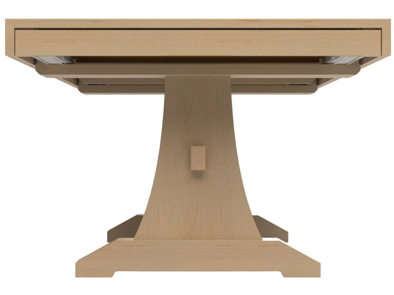 Mitered Dining Table with Shaker Base