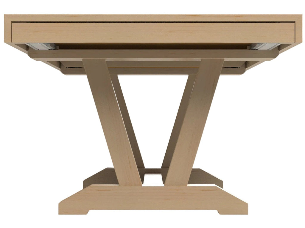 Mitered Dining Table with Vincent Base