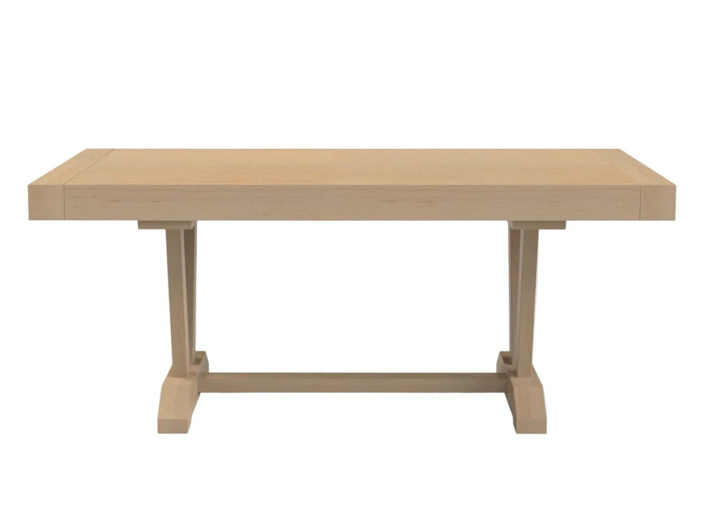 Mitered Dining Table with Vincent Base