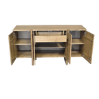 Hugo sideboard 19" x 60" x 32" 4 door 1 interior drawer