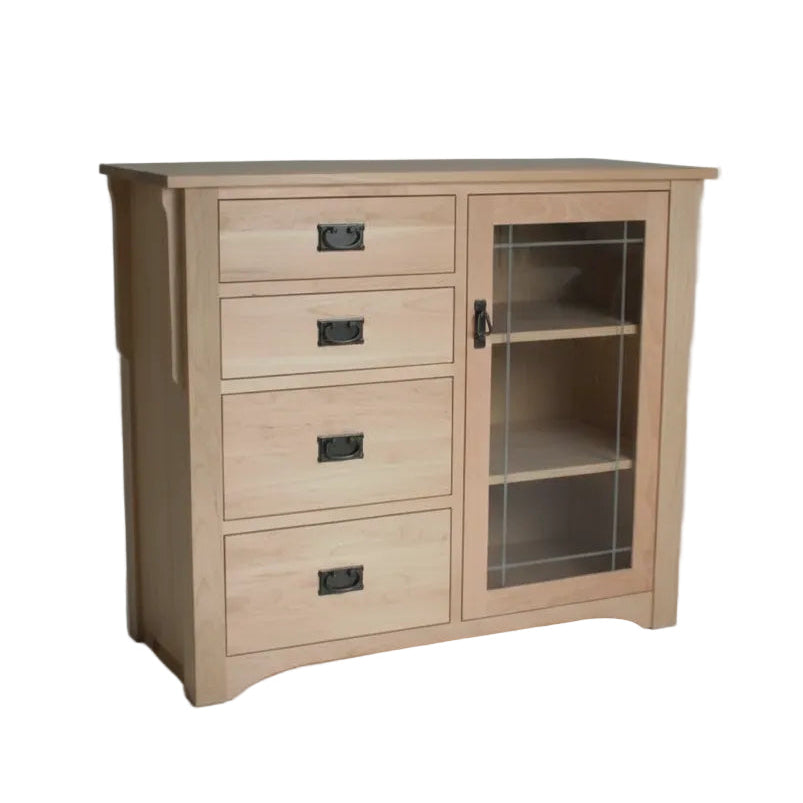 Costa sideboard 19" x 48" x 40" 1 door 4 drawer