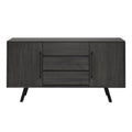 Nordmark sideboard 18" x 60" x 32" 2 door 3 drawer