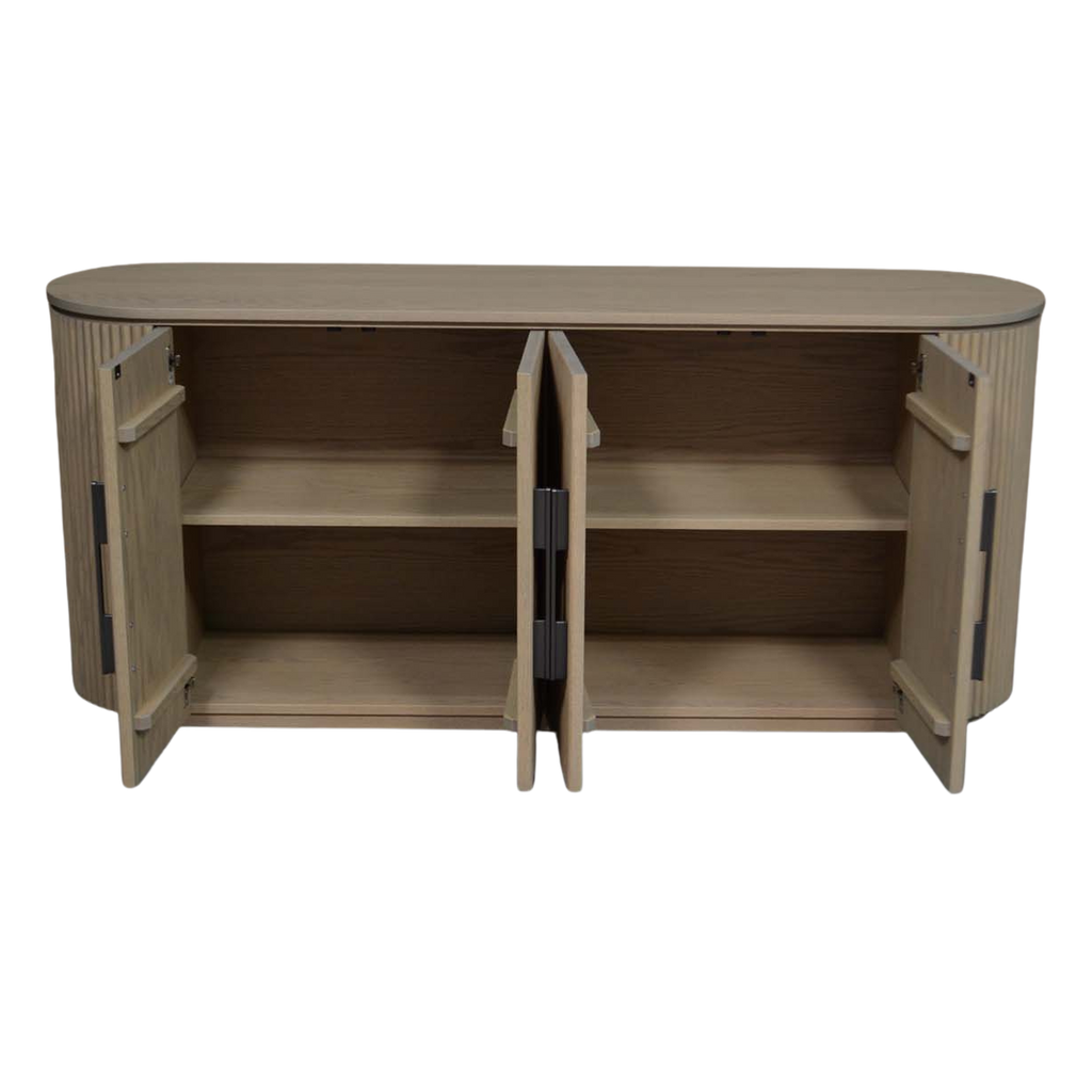 Havana sideboard 18" x 60" x 32" 4 door 2 interior drawer