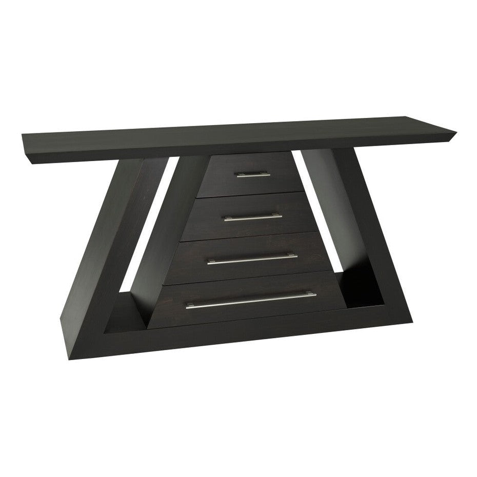 Shard sideboard 19" x 66" x 32" 4 drawer