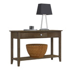 Shaker  Hall Table w/Drawer(s) & shelf