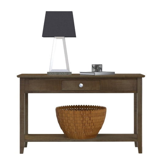 Shaker  Hall Table w/Drawer(s) & shelf