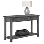 William  Hall Table w/Drawer(s) & shelf