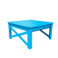 Modern Outdoor X Coffee Table  36"Wx36"Dx19"H