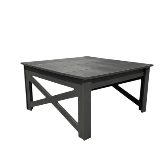 Modern Outdoor X Coffee Table  36"Wx36"Dx19"H