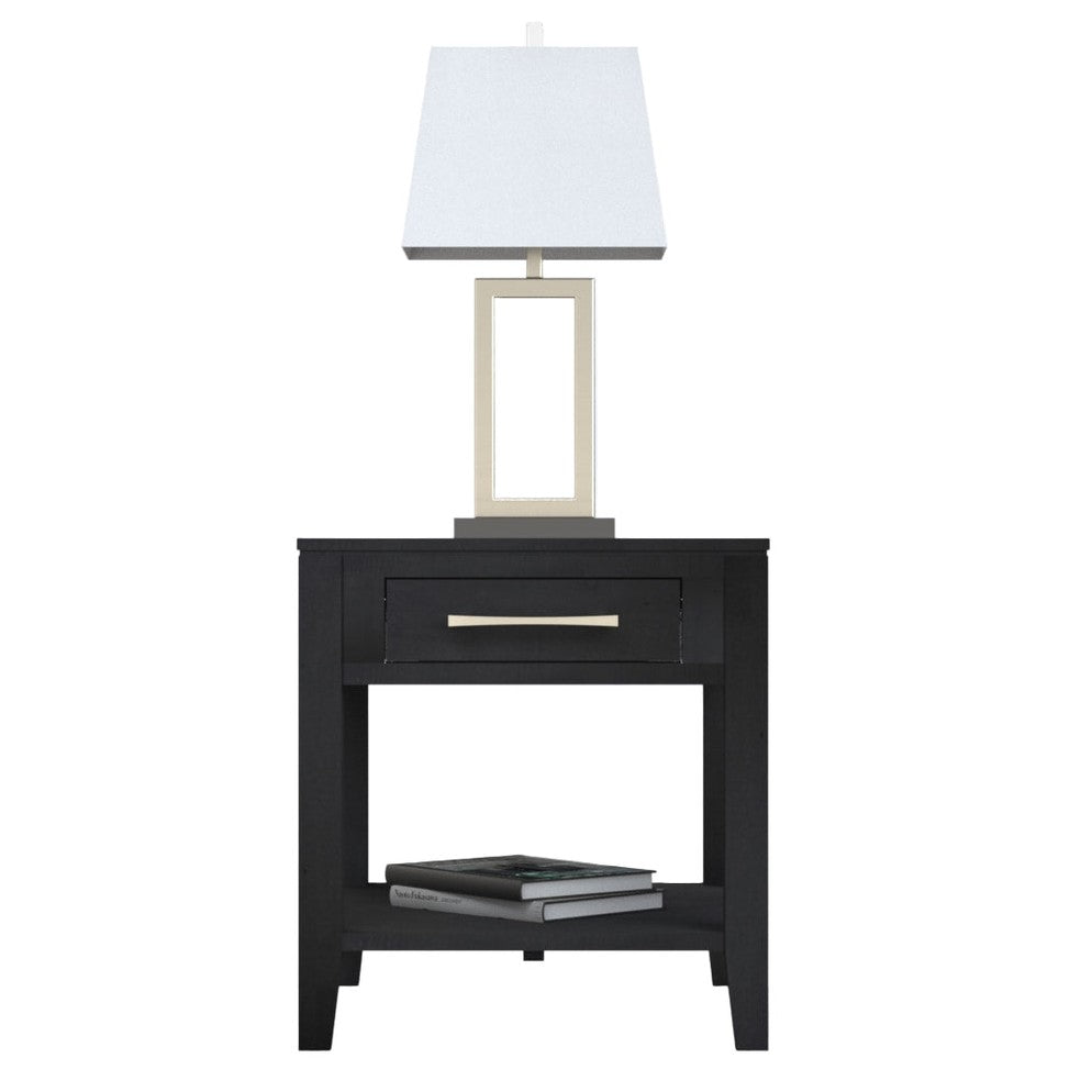 Metro  End Table w/1 Drawer & Shelf