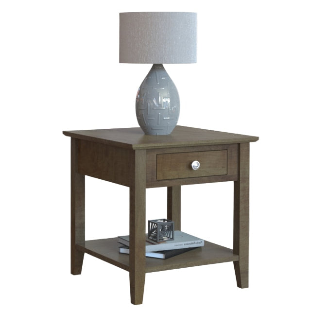 Shaker  End Table w/1 Drawer & Shelf