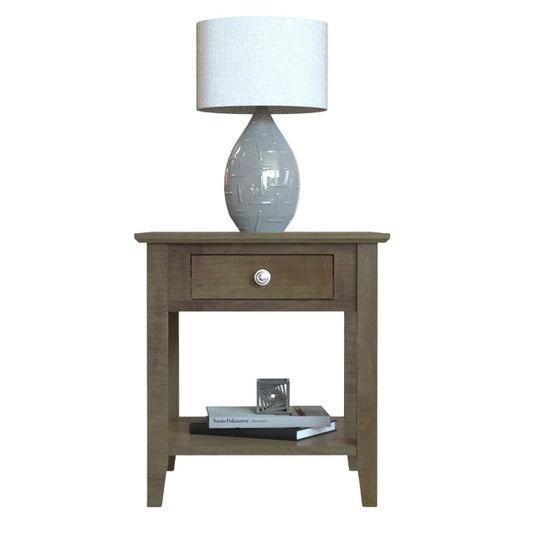 Shaker  End Table w/1 Drawer & Shelf