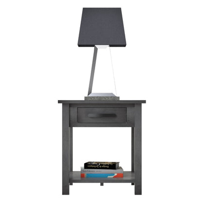 William  End Table w/1 Drawer & Shelf