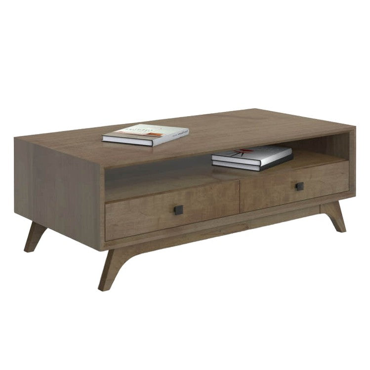 Mansfield  Coffee Table w/2 Drawers & Shelf