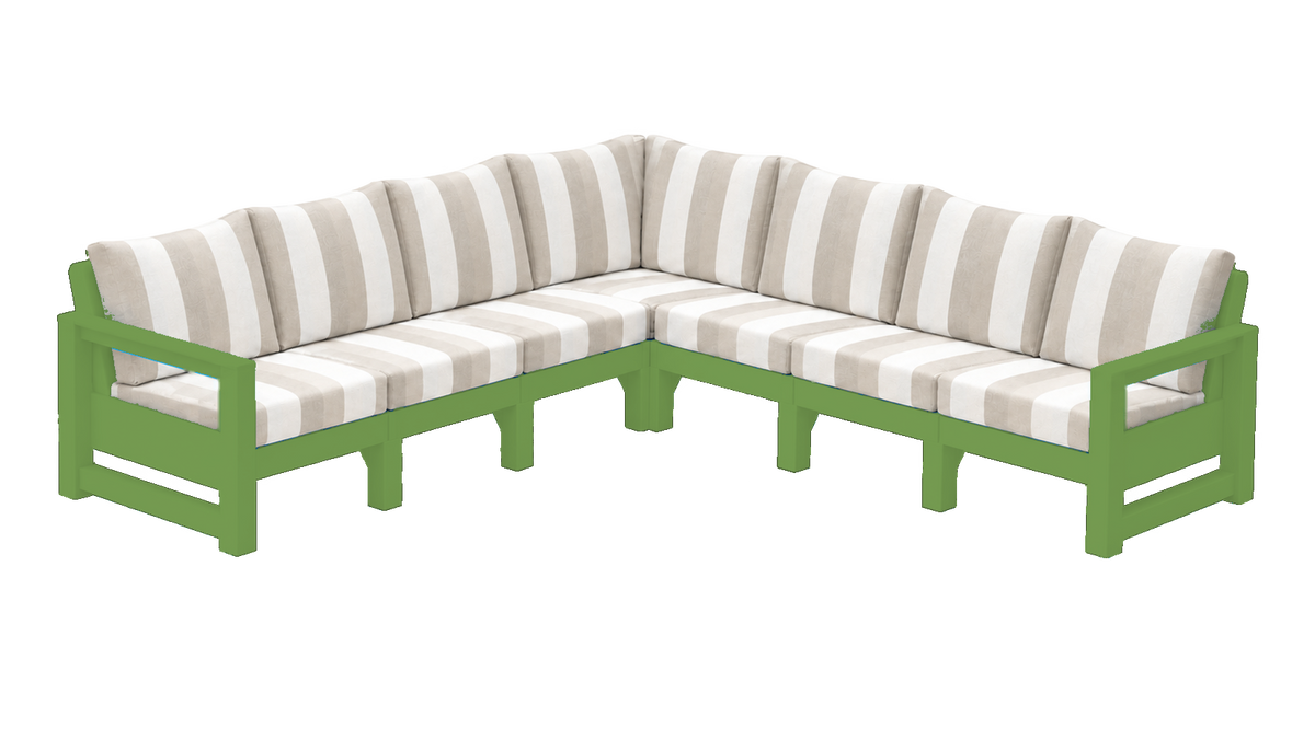 Modern Outdoor 7 Seater Sectional