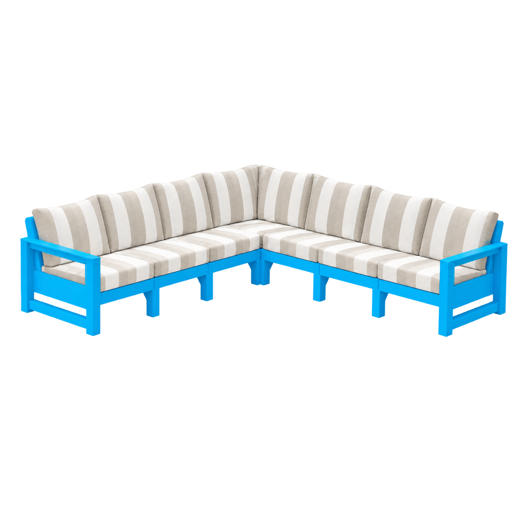 Modern Outdoor 7 Seater Sectional