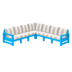 Modern Outdoor 7 Seater Sectional