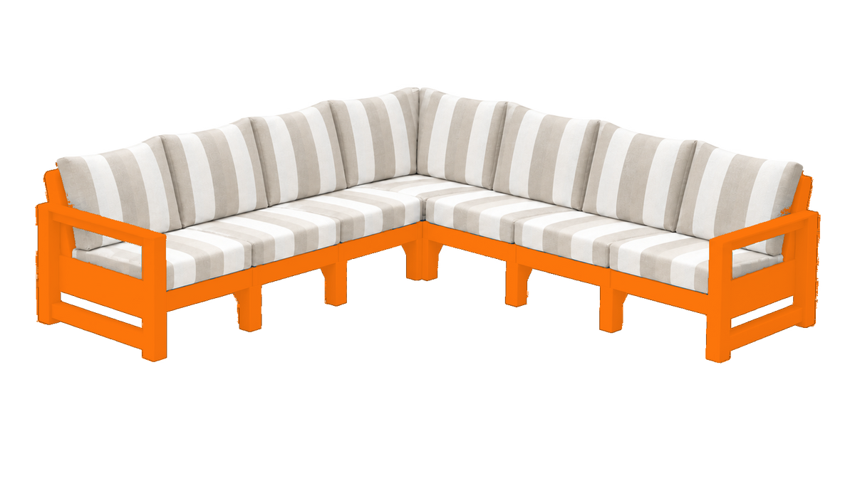 Modern Outdoor 7 Seater Sectional