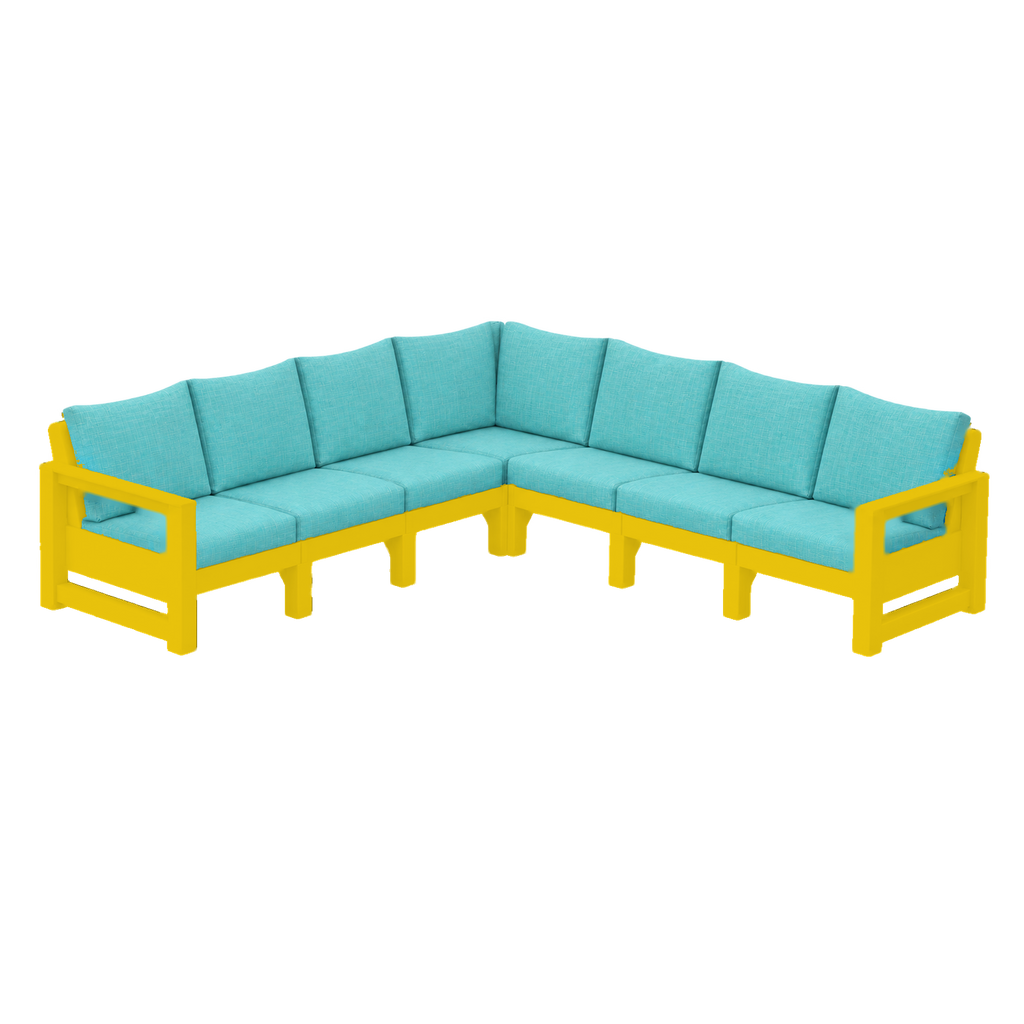 Modern Outdoor 7 Seater Sectional