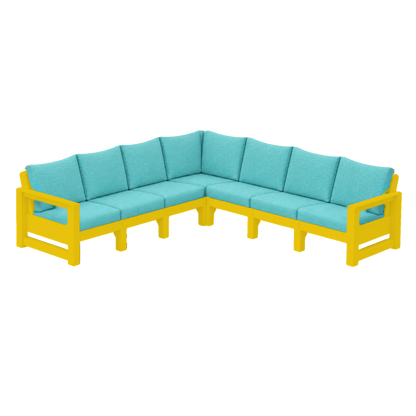 Modern Outdoor 7 Seater Sectional