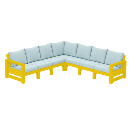 Modern Outdoor 7 Seater Sectional