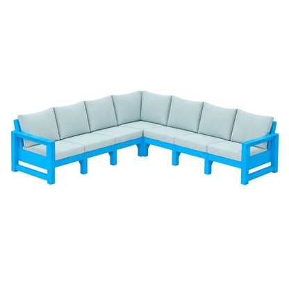 Modern Outdoor 7 Seater Sectional