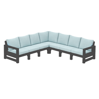 Modern Outdoor 7 Seater Sectional