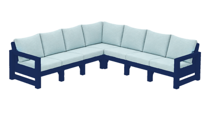 Modern Outdoor 7 Seater Sectional