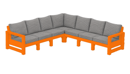 Modern Outdoor 7 Seater Sectional