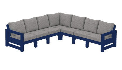 Modern Outdoor 7 Seater Sectional