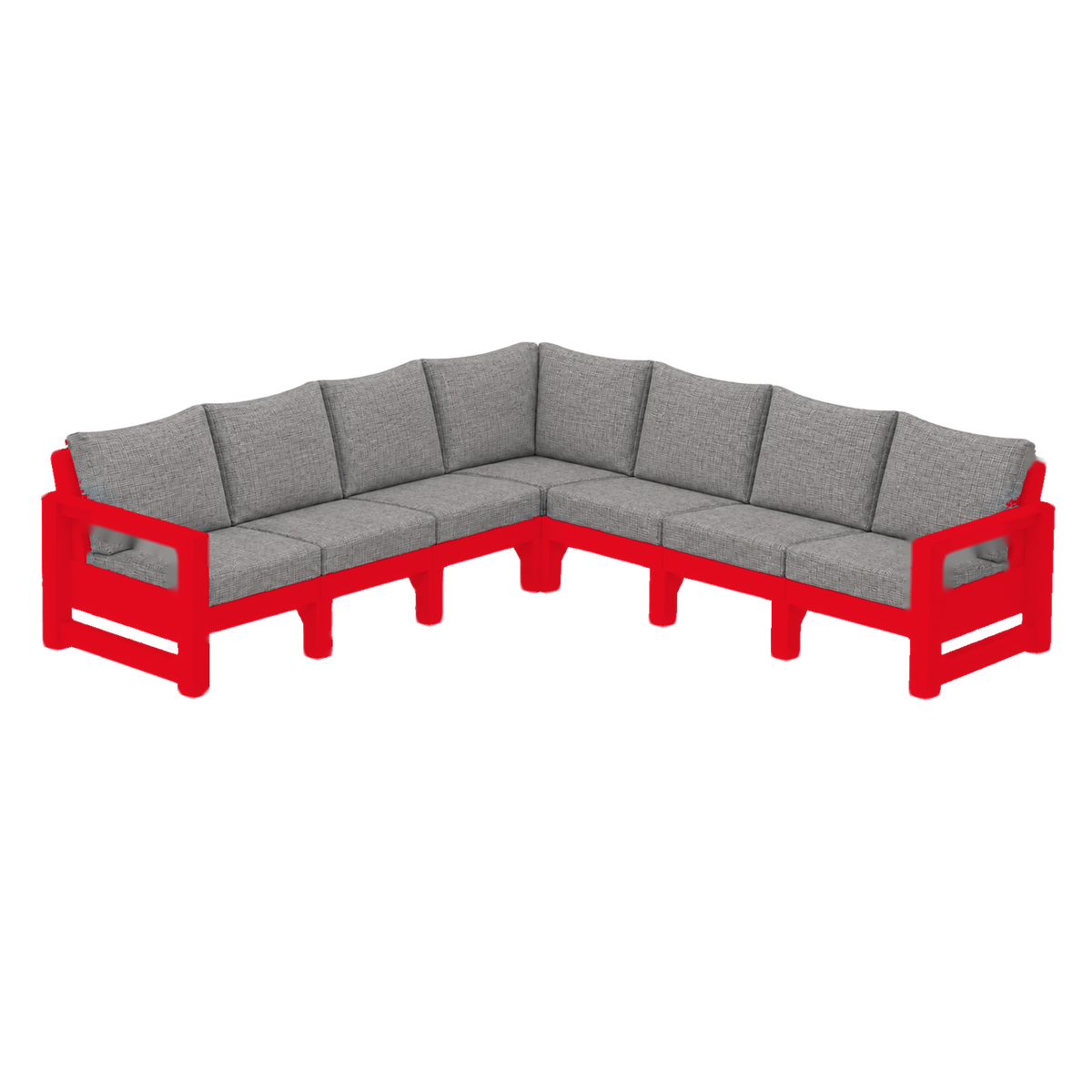 Modern Outdoor 7 Seater Sectional
