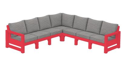 Modern Outdoor 7 Seater Sectional