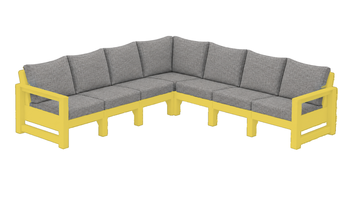Modern Outdoor 7 Seater Sectional