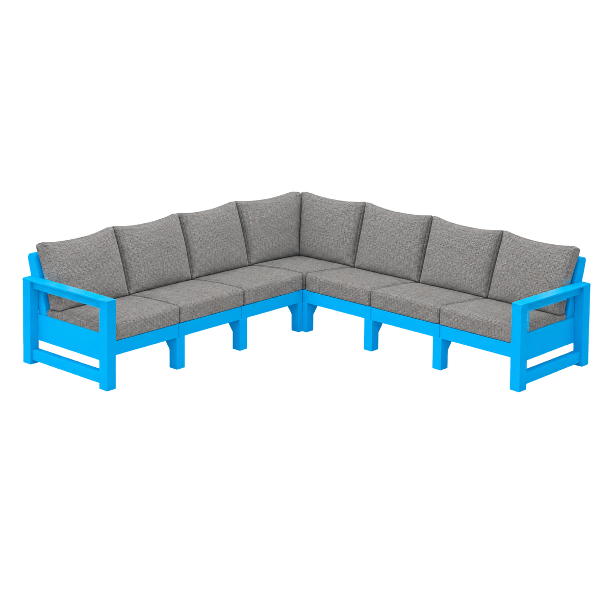 Modern Outdoor 7 Seater Sectional
