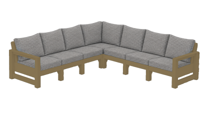 Modern Outdoor 7 Seater Sectional