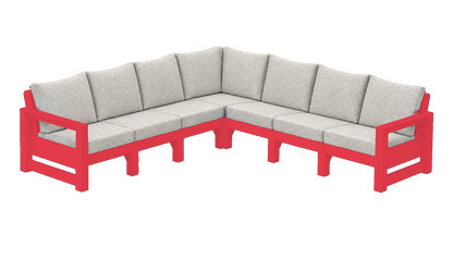 Modern Outdoor 7 Seater Sectional
