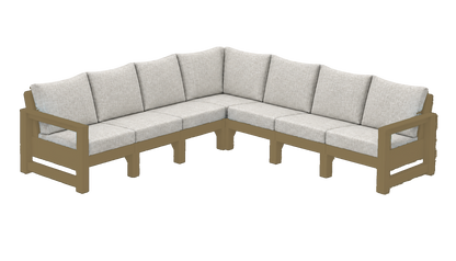 Modern Outdoor 7 Seater Sectional