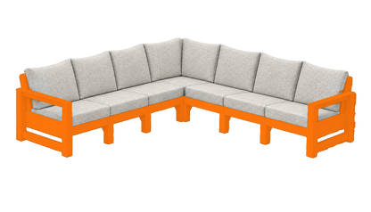 Modern Outdoor 7 Seater Sectional