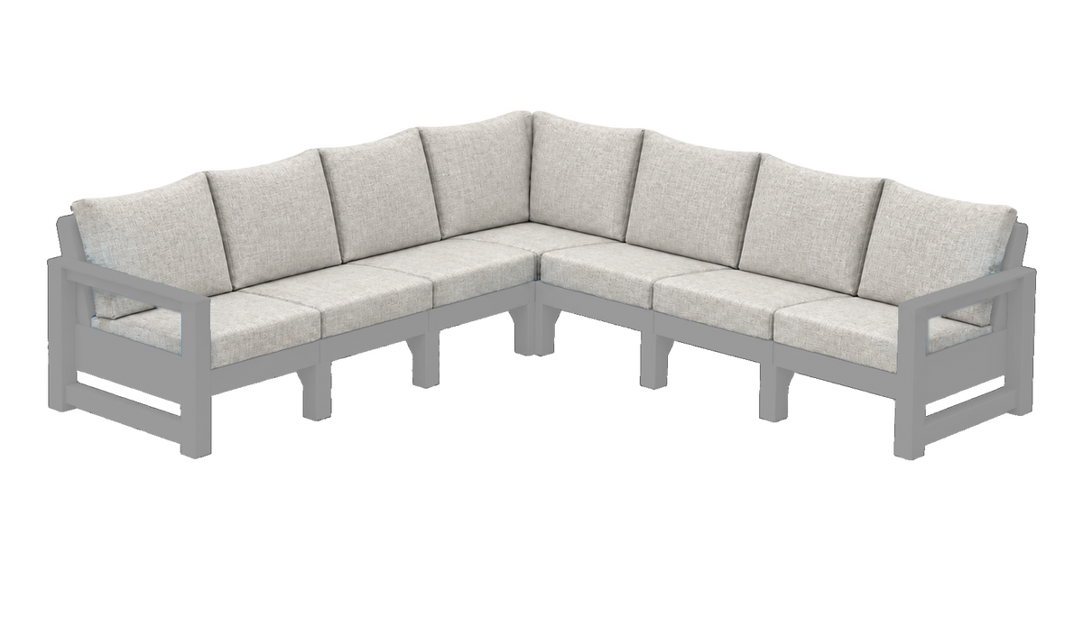 Modern Outdoor 7 Seater Sectional