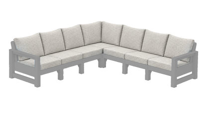 Modern Outdoor 7 Seater Sectional