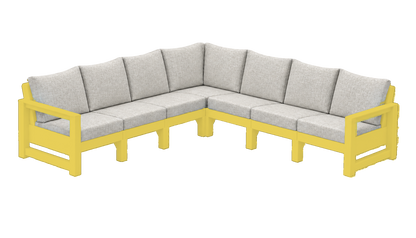 Modern Outdoor 7 Seater Sectional
