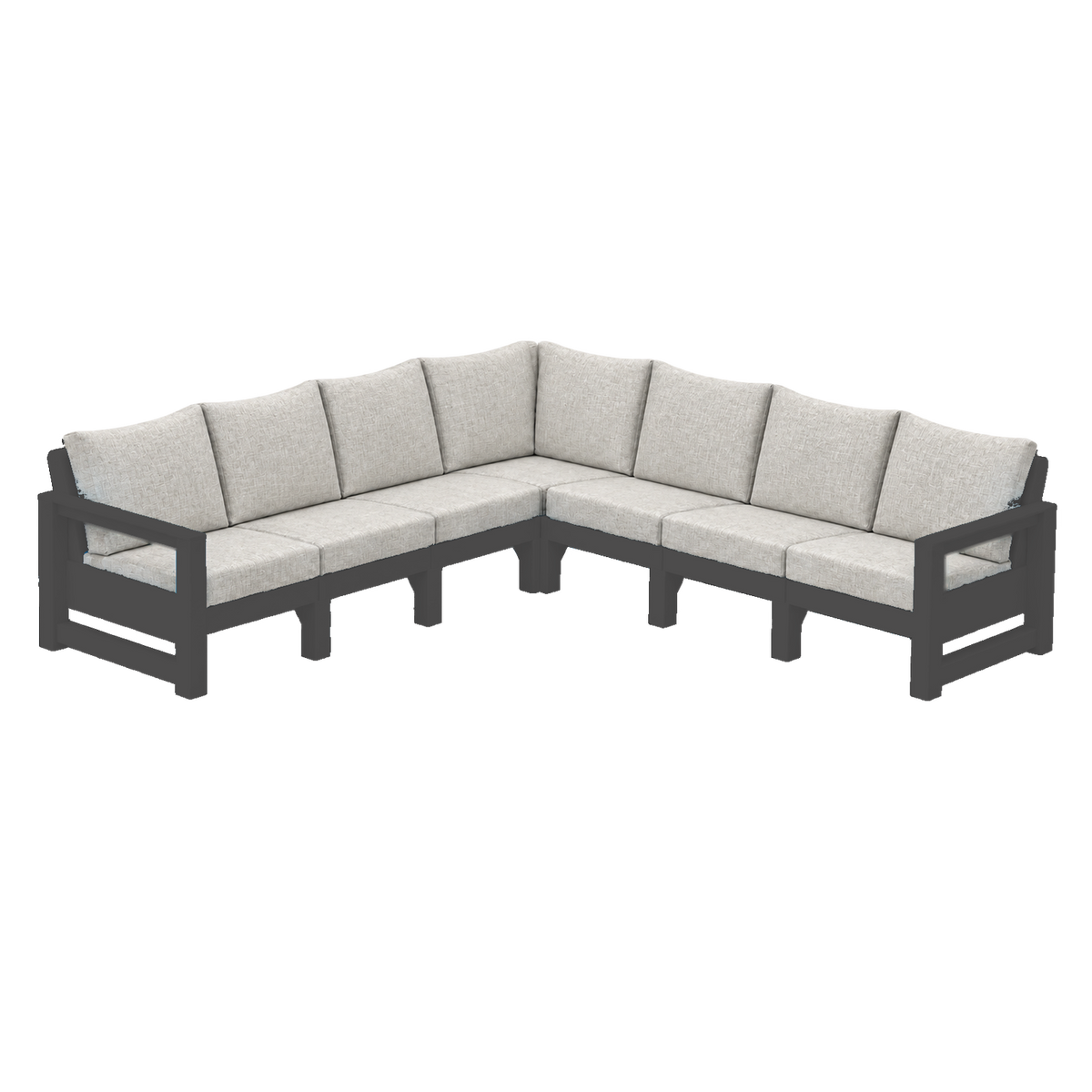 Modern Outdoor 7 Seater Sectional