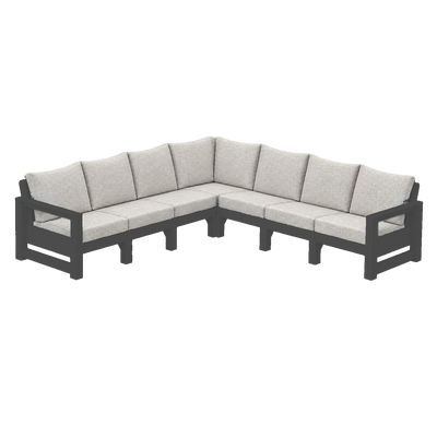 Modern Outdoor 7 Seater Sectional