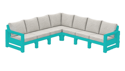 Modern Outdoor 7 Seater Sectional