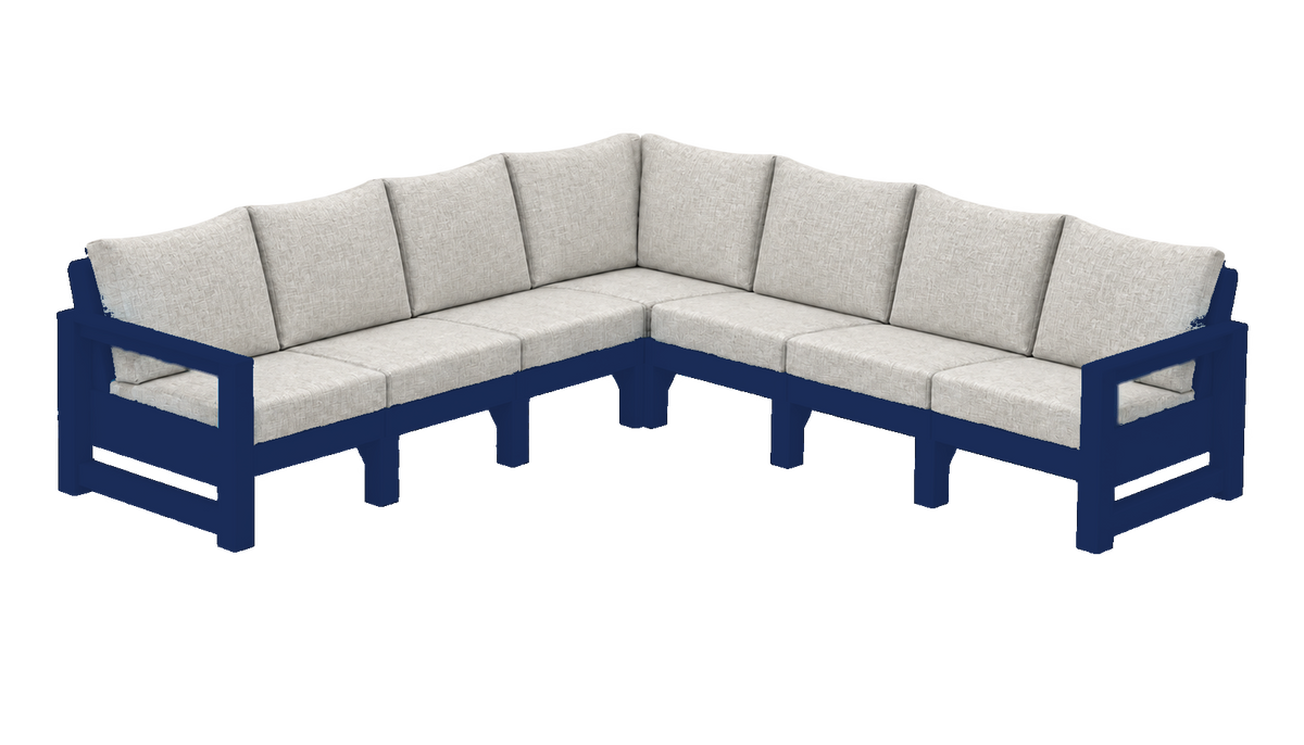 Modern Outdoor 7 Seater Sectional