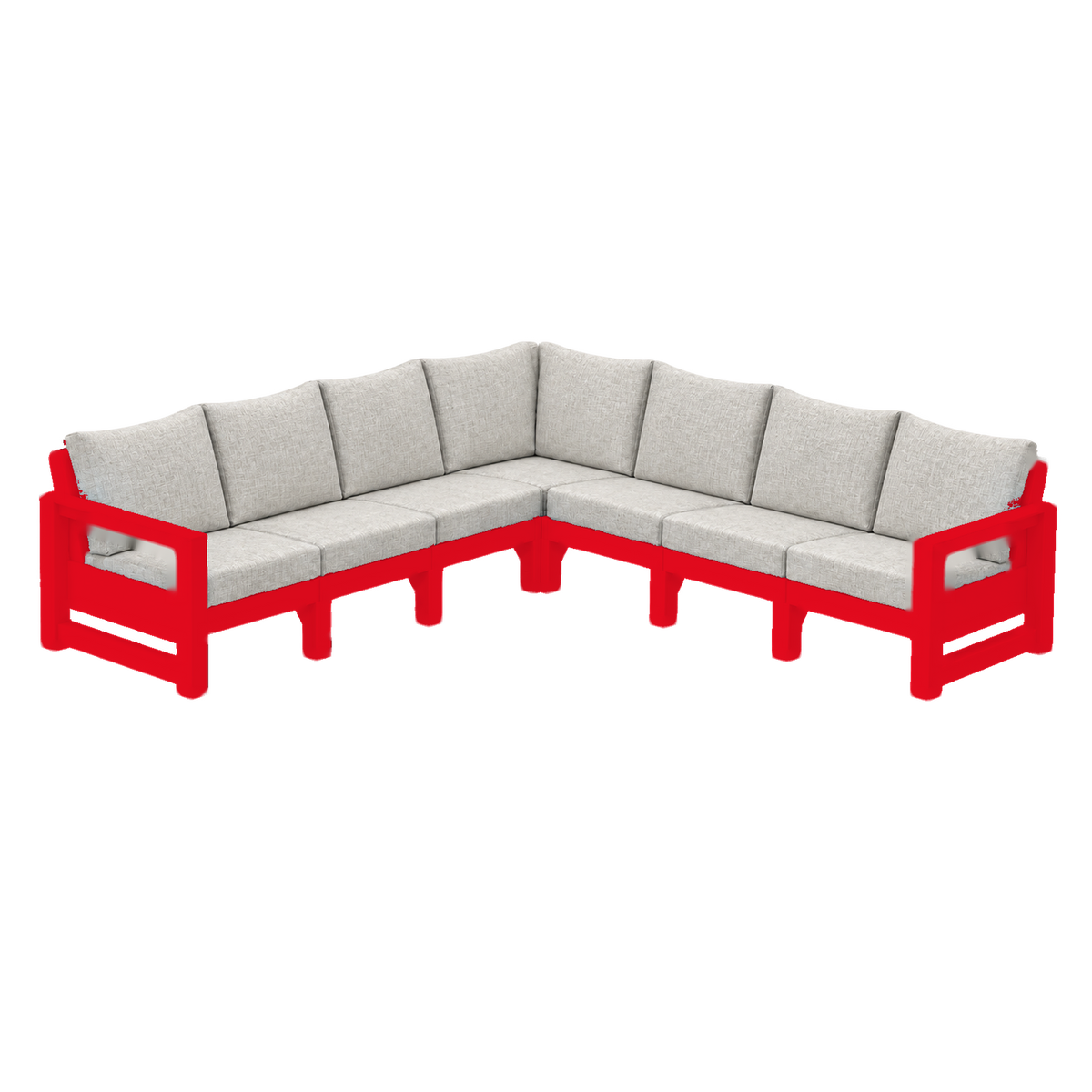 Modern Outdoor 7 Seater Sectional