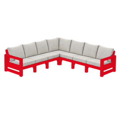 Modern Outdoor 7 Seater Sectional
