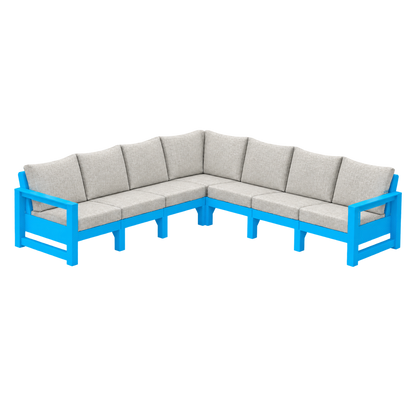 Modern Outdoor 7 Seater Sectional